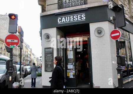 Causses Feinkost pigalle Paris Frankreich Stockfoto