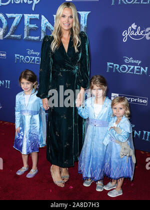 Hollywood, Vereinigte Staaten. 07 Nov, 2019. HOLLYWOOD, LOS ANGELES, Kalifornien, USA - 07. NOVEMBER: Molly Sims kommt bei der Weltpremiere von Disney's Frozen2' an die Dolby Theater am 7. November 2019 in Hollywood, Los Angeles, Kalifornien, USA. (Foto von Xavier Collin/Image Press Agency) Quelle: Bild Presse Agentur/Alamy leben Nachrichten Stockfoto