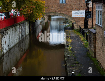 Chesterfield Canal Worksop Stockfoto