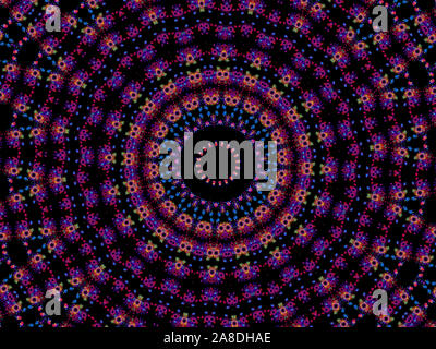 Dieses Bild wurde mit Hilfe von Fraktalen erzeugen und Grafik manipulation Software erstellt. Stockfoto