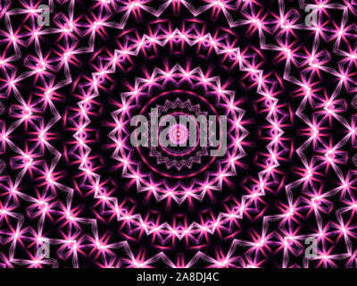 Dieses Bild wurde mit Hilfe von Fraktalen erzeugen und Grafik manipulation Software erstellt. Stockfoto