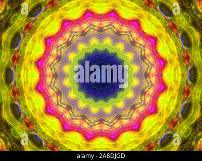 Dieses Bild wurde mit Hilfe von Fraktalen erzeugen und Grafik manipulation Software erstellt. Stockfoto