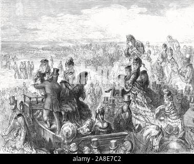 "Herr", 1872. Lord's Cricket Ground an der Marylebone Cricket Club (MCC), ansonsten wie Herrn bekannt, wurde 1787 von Thomas Herrn gegründet. Von "IN LONDON. Eine Pilgerreise" von Gustave Dore und Blanchard Jerrold. [Grant und Co., 72-78, Turnmill Street, E.C., 1872]. Stockfoto