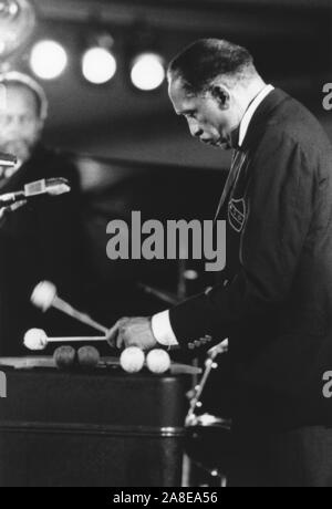 Milt Jackson, Brecon Jazz Festival, Powys, Wales, 1997. Stockfoto