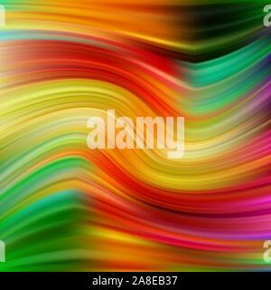 Moderne abstrakt hintergrund Wellig farbige Linien. Eps 10. Stock Vektor