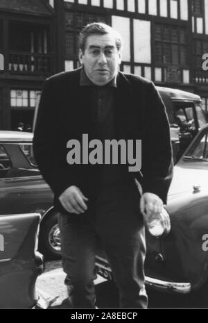 Schauspieler Tony Hancock, London Palladium, 1963. Stockfoto