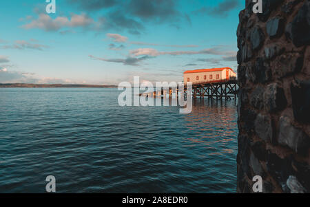 Tenby Rettungsboot Station November 2019 Stockfoto
