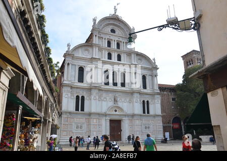 Kirche von San Zaccaria, Venedig Stockfoto