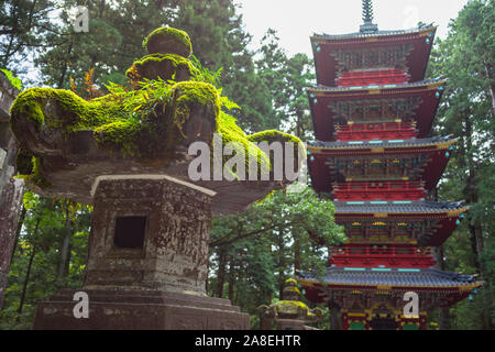 Japans natürliche Sehenswürdigkeiten, Tourismus, Tokyo, Kyoto, Osaka, Nagoya Nara Nikko Hakkone Reisen in Asien Stockfoto