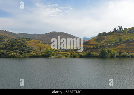 Malerische Fluss Douro Kreuzfahrt Stockfoto