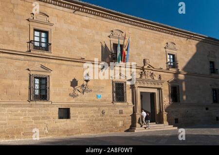 Parador Hotel - 16. Jahrhundert Ubeda, Provinz Jaen, Andalusien, Spanien, Europa. Stockfoto