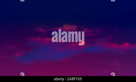 Ein Blick auf ein bewölkter Himmel Stockfoto