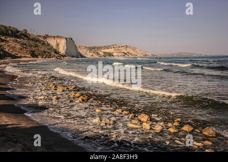 Strand von Licata Stockfoto