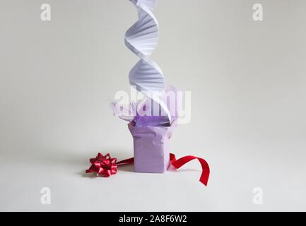 Überraschende DNA-Ergebnisse, konzeptionelle Bild Stockfoto