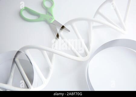 Ändern der DNA, konzeptionelle Bild Stockfoto