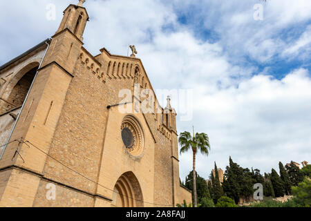 Kirche der Verklärung des Herrn in Artá, Spanien. Stockfoto