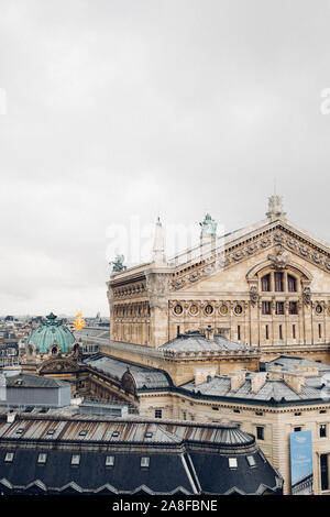 Blick über die Opera Garnier, Paris Stockfoto