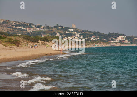 Marina di Butera Strand Stockfoto