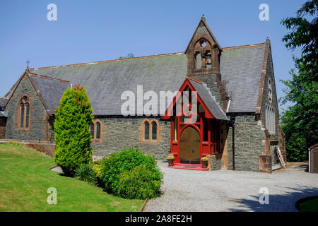 Unserer Lieben Frau und St Ninian's RC-Kirche in Newton Stewart, Wigtownshire, Dumfries und Galloway, Schottland, Großbritannien. Stockfoto