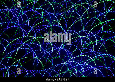 Abstrakte Licht Muster Hintergrund - Asheville, North Carolina, USA Stockfoto