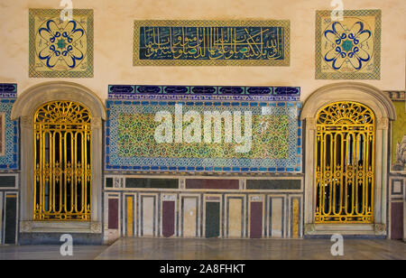 Das Äußere des geheimen Kammer in den Topkapi Palast, Sultanahmet, Istanbul, Türkei Stockfoto