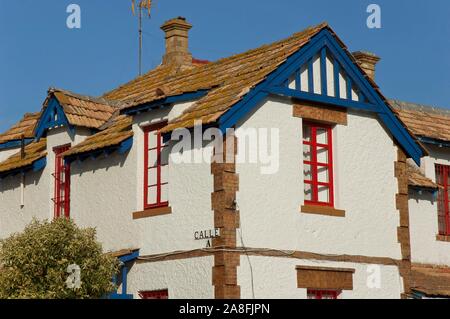 Queen Victoria Viertel Barrio Obrero, Huelva, Andalusien, Spanien, Europa. Stockfoto