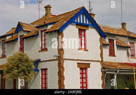 Queen Victoria Viertel Barrio Obrero, Huelva, Andalusien, Spanien, Europa. Stockfoto