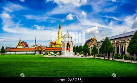 Bangkok, Thailand - 29.Oktober 2019: Grand Palace im Jahr 1782 und seit 150 Jahren die Heimat der thailändische König gebaut. Stockfoto