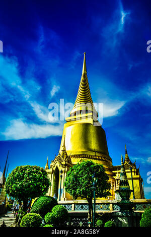 Bangkok, Thailand - 29.Oktober 2019: Grand Palace im Jahr 1782 und seit 150 Jahren die Heimat der thailändische König gebaut. Stockfoto