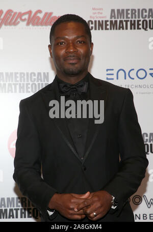 Beverly Hills, Kalifornien, USA. 08 Nov, 2019. David Oyelowo, 33 American Cinematheque Award Präsentation Ehren Charlize Theron im Beverly Hilton Hotel in Beverly Hills, Kalifornien am 8. November 2019. Kredit Faye Sadou/MediaPunch/Alamy leben Nachrichten Stockfoto