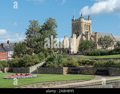 Pfarrkirche St. Hilda, Vorgewende, Hartlepool Stockfoto