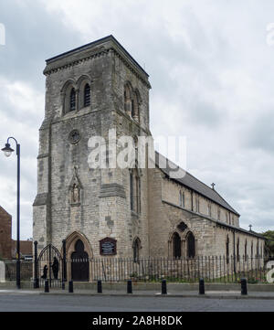 Marias Unbefleckte Empfängnis Katholische Kirche, Vorgewende, Hartlepool, England. Stockfoto