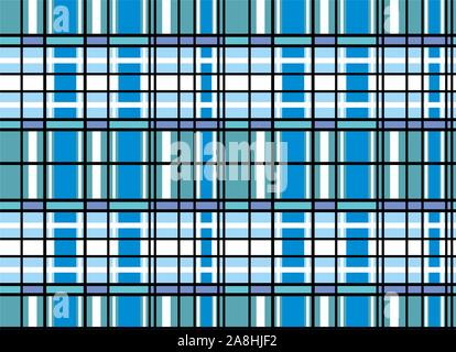 Tartan nahtlose Muster. Plaid Hintergrund. Textile Design. Fabric Schottischen ornamentale Textur. - Vektor Stock Vektor