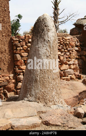 Der Dogon: Dorf Kundu Gina Stockfoto