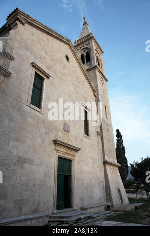 Katholische Kirche Saint Eustache in Dobrota, Montenegro Stockfoto