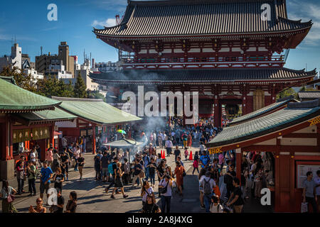 Senso-ji, Tokio, Japan Stockfoto