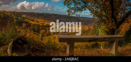 Der Punchbowl anzeigen Stockfoto