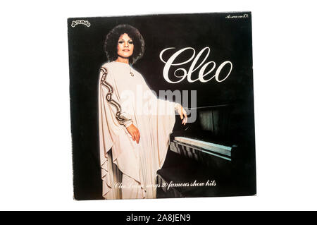 Cleo. Cleo Laine Singt 20 berühmten Hits. Im Jahr 1978 veröffentlicht. Stockfoto