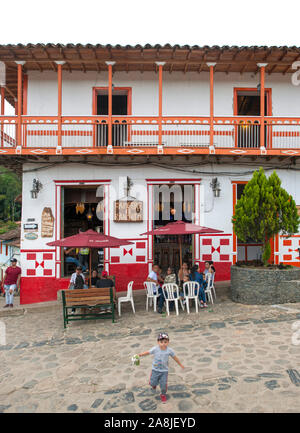 Das Dorf von Concepción, Antioquia, Kolumbien. Stockfoto