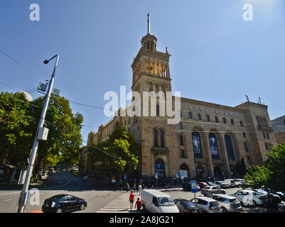 Kino Palace, bei Shota Rustaveli Avenue. Tiflis, Georgien Stockfoto