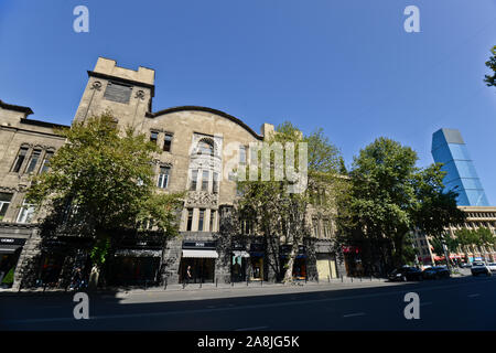 Shota Rustaveli Avenue. Tiflis, Georgien Stockfoto