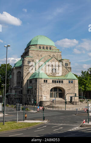 Die Alte Synagoge, Haus der Jüdischen Kultur in Essen. Stockfoto