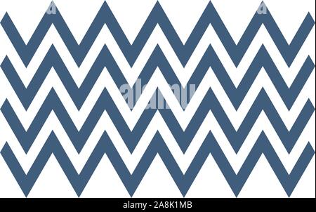 Zick-zack-Linien, Grafik Design Element. Vektor Illustration auf weißem Hintergrund. Stock Vektor