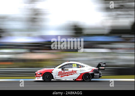 Sandown Raceway, Melbourne, Australien. 10 Nov, 2019. Penrite Sandown 500 Motor Racing; Davison treibt die 23 Red Racing Ford Mustang im Warm up für die Sandown 500-redaktionelle Verwendung Credit: Aktion plus Sport/Alamy leben Nachrichten Stockfoto