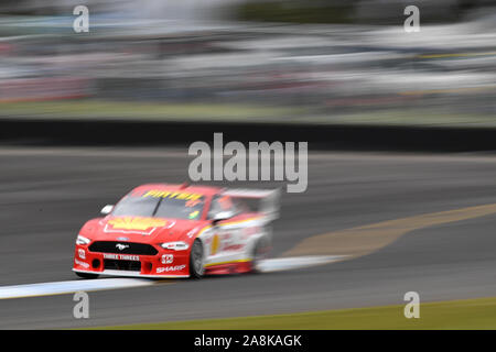 Sandown Raceway, Melbourne, Australien. 10 Nov, 2019. Penrite Sandown 500 Motor Racing; Scott McLaughlin treibt die diesem Team Penske Ford Mustang im Warm up für die Sandown 500-redaktionelle Verwendung Credit: Aktion plus Sport/Alamy leben Nachrichten Stockfoto