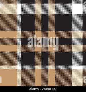 Klassisch Modern Tartan Tartan nahtlose Muster in Vektor - Dies ist eine klassische Plaid, kariert, Tartan Muster für T-Shirt Druck geeignet, Stoff Stock Vektor
