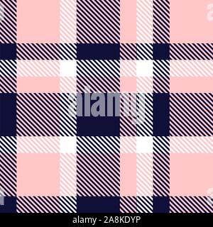 Klassisch Modern Tartan Tartan nahtlose Muster in Vektor - Dies ist eine klassische Plaid, kariert, Tartan Muster für T-Shirt Druck geeignet, Stoff Stock Vektor