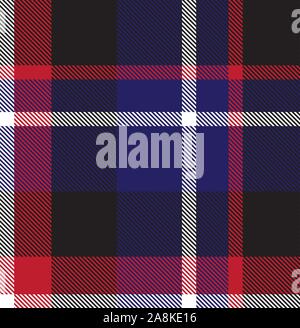 Klassisch Modern Tartan Tartan nahtlose Muster in Vektor - Dies ist eine klassische Plaid, kariert, Tartan Muster für T-Shirt Druck geeignet, Stoff Stock Vektor