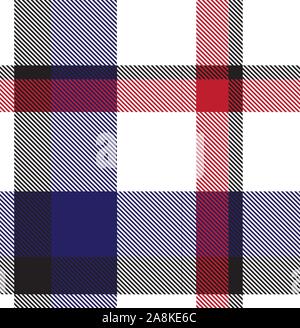 Klassisch Modern Tartan Tartan nahtlose Muster in Vektor - Dies ist eine klassische Plaid, kariert, Tartan Muster für T-Shirt Druck geeignet, Stoff Stock Vektor
