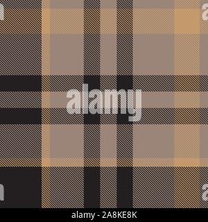 Klassisch Modern Tartan Tartan nahtlose Muster in Vektor - Dies ist eine klassische Plaid, kariert, Tartan Muster für T-Shirt Druck geeignet, Stoff Stock Vektor